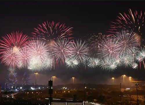 娄烦县焰火晚会