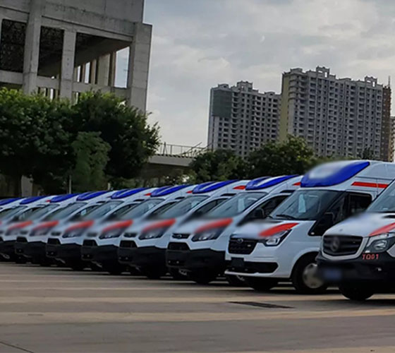 娄烦县服务车队展示