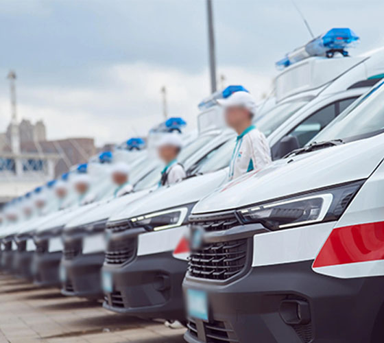 娄烦县服务车队展示